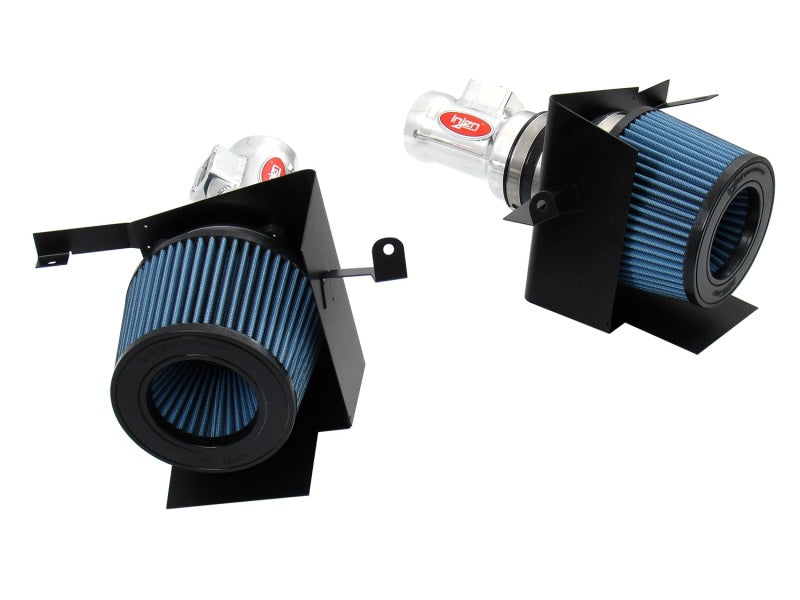 Injen 07-08 350Z 3.5L V6 Air Fusion and Air Horns Polished Short Ram Intake - T1 Motorsports