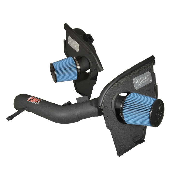 Injen 2015 M3/M4 3.0L Twin Turbo Wrinkle Black Short Ram 2pc. Intake System w/ MR Technology - T1 Motorsports