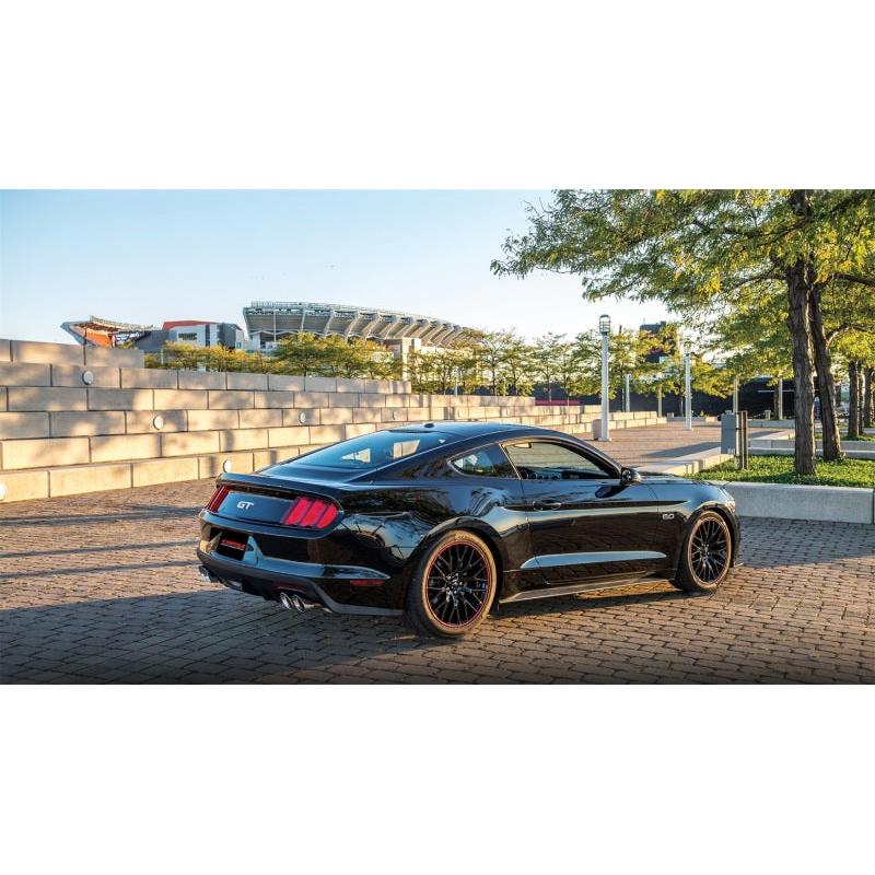 Corsa Xtreme 3in Cat Back Exhaust Polished Quad Tips - 2015-2023 Ford Mustang GT 5.0
