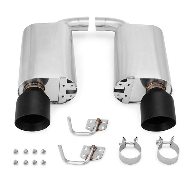 Mishimoto 2015+ Ford Mustang GT Street Axleback Exhaust w/ BlackTips - T1 Motorsports