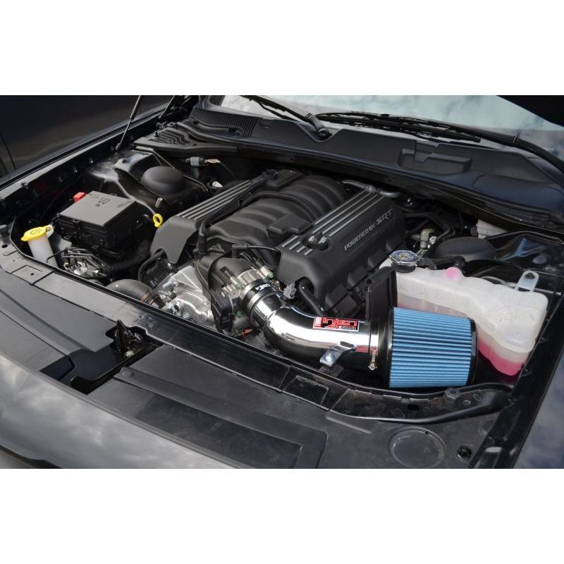Injen 11-20 Dodge Challenger SRT-8 6.4L V8 Polished Power-Flow Short Ram Intake - T1 Motorsports