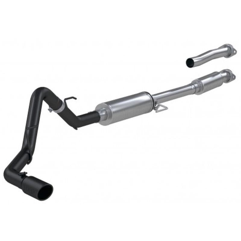 MBRP 2021+ Ford F-150 2.7L/ 3.5L Ecoboost 5.0L Single Side 3in Black Coated Catback Exhaust - T1 Motorsports