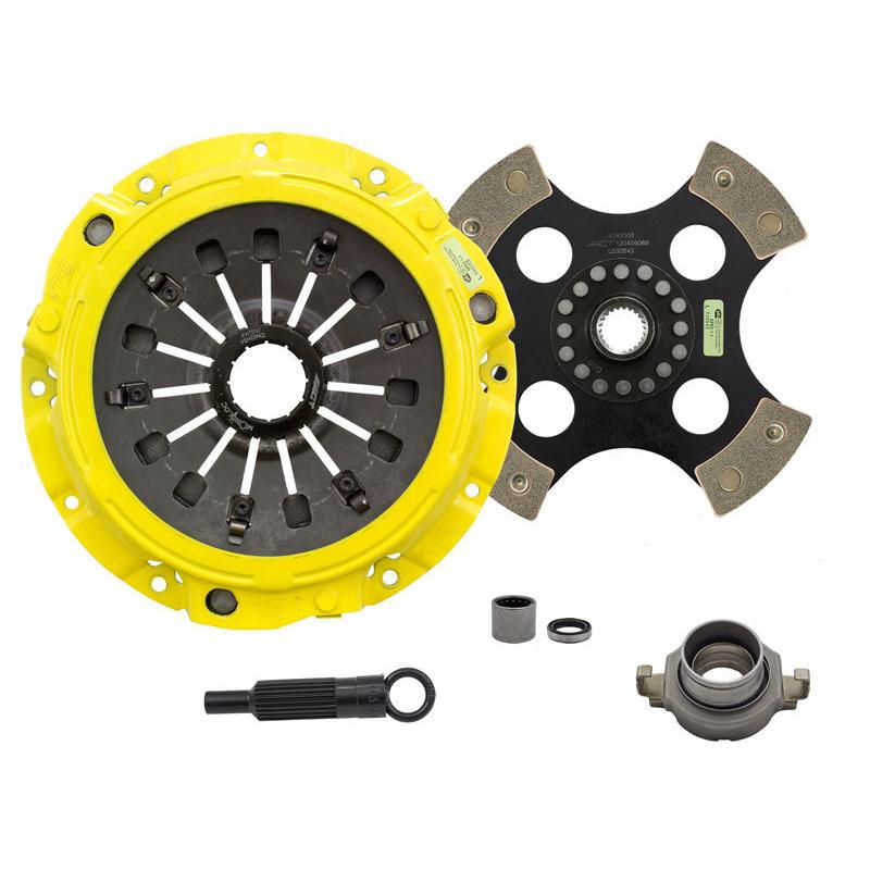 ACT 1993 Mazda RX-7 XT-M/Race Rigid 4 Pad Clutch Kit - T1 Motorsports