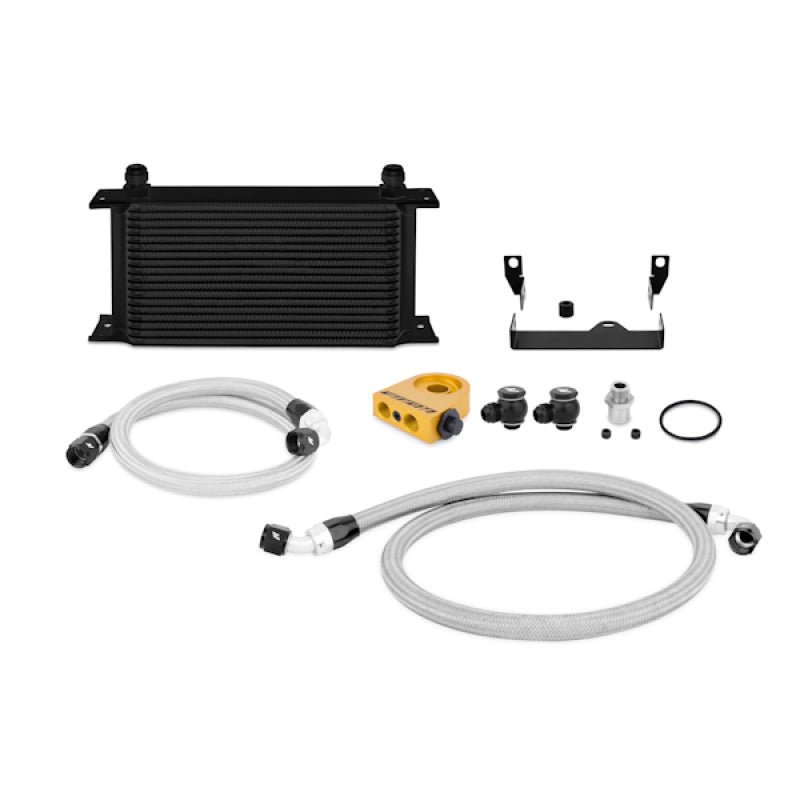 Mishimoto 06-07 Subaru WRX/06-07 WRX STi Thermostatic Oil Cooler Kit - Black - T1 Motorsports