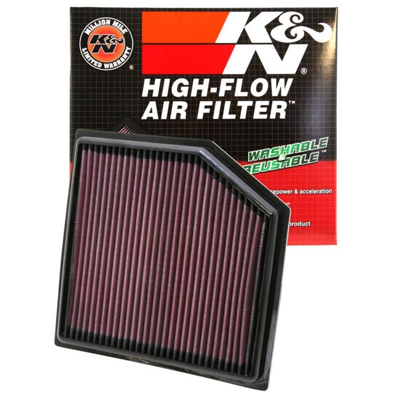 K&N 08-11 Lexus GS460 4.6L-V8 Drop In Air Filter