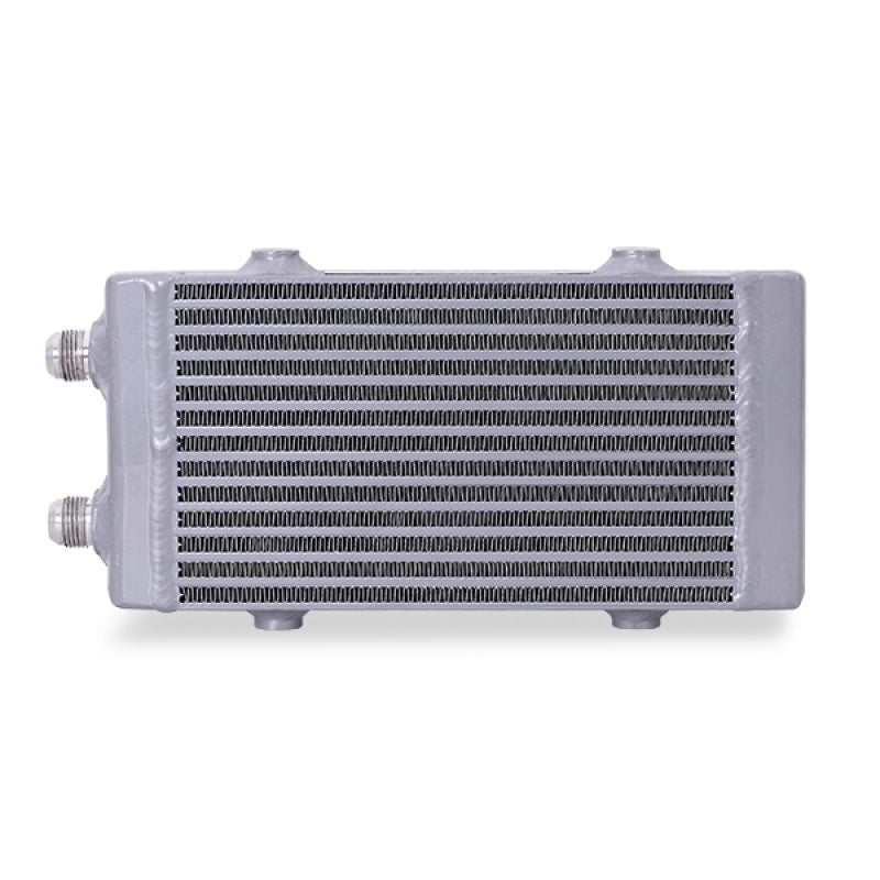 Mishimoto Universal Small Bar and Plate Dual Pass Silver Oil Cooler - T1 Motorsports