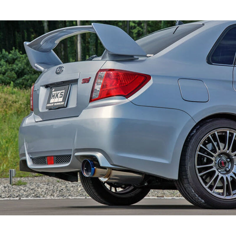 HKS Racing Muffler Exhaust - Subaru WRX STI
