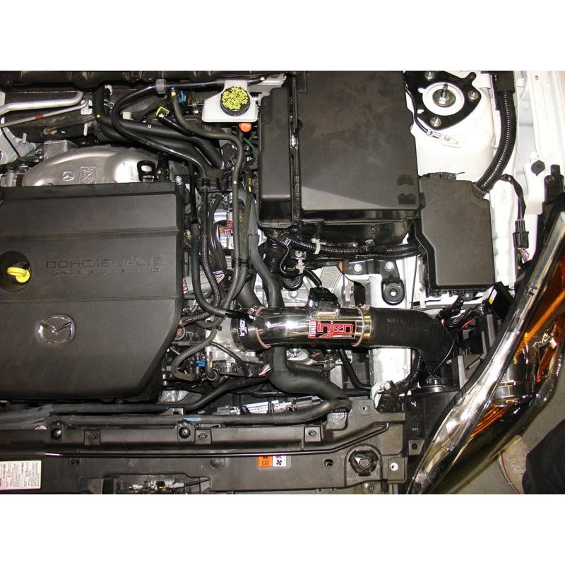 Injen 10-12 Mazda 3 2.5L-4cyl Black Short Ram Intake - T1 Motorsports