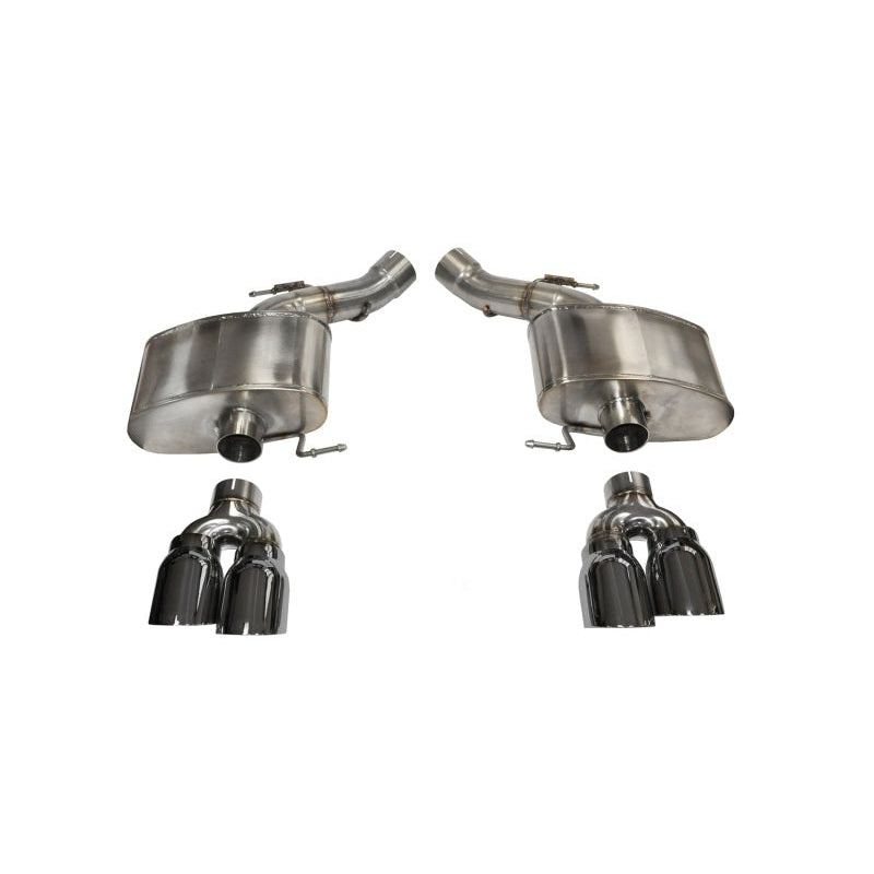 Corsa 12-15 BMW M6 F12 / F13 / F06 Polished Sport Axle-Back Exhaust - T1 Motorsports