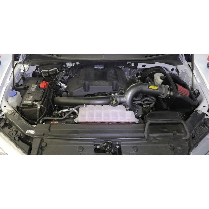 AEM 17-18 Ford F-150 3.5L V6 F/I Gunmetal Gray Cold Air Intake - T1 Motorsports