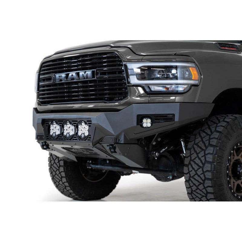 Addictive Desert Designs 19-21 Ram 2500/3500 Bomber HD Front Bumper (Baja Designs LP6 Mounts)