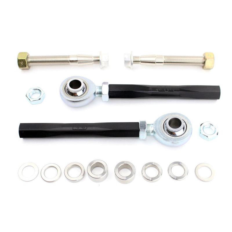 SPL Parts 2009+ Nissan 370Z Front Outer Tie Rod Ends Adjustable for Bumpsteer