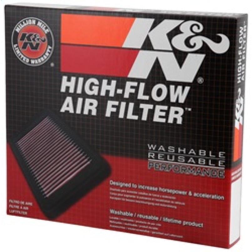K&N 04-10 Chrysler 300/300C / 06-09 Dodge Charger / 05-08 Magnum / 08-10 Challenger Drop In Air Filt - T1 Motorsports