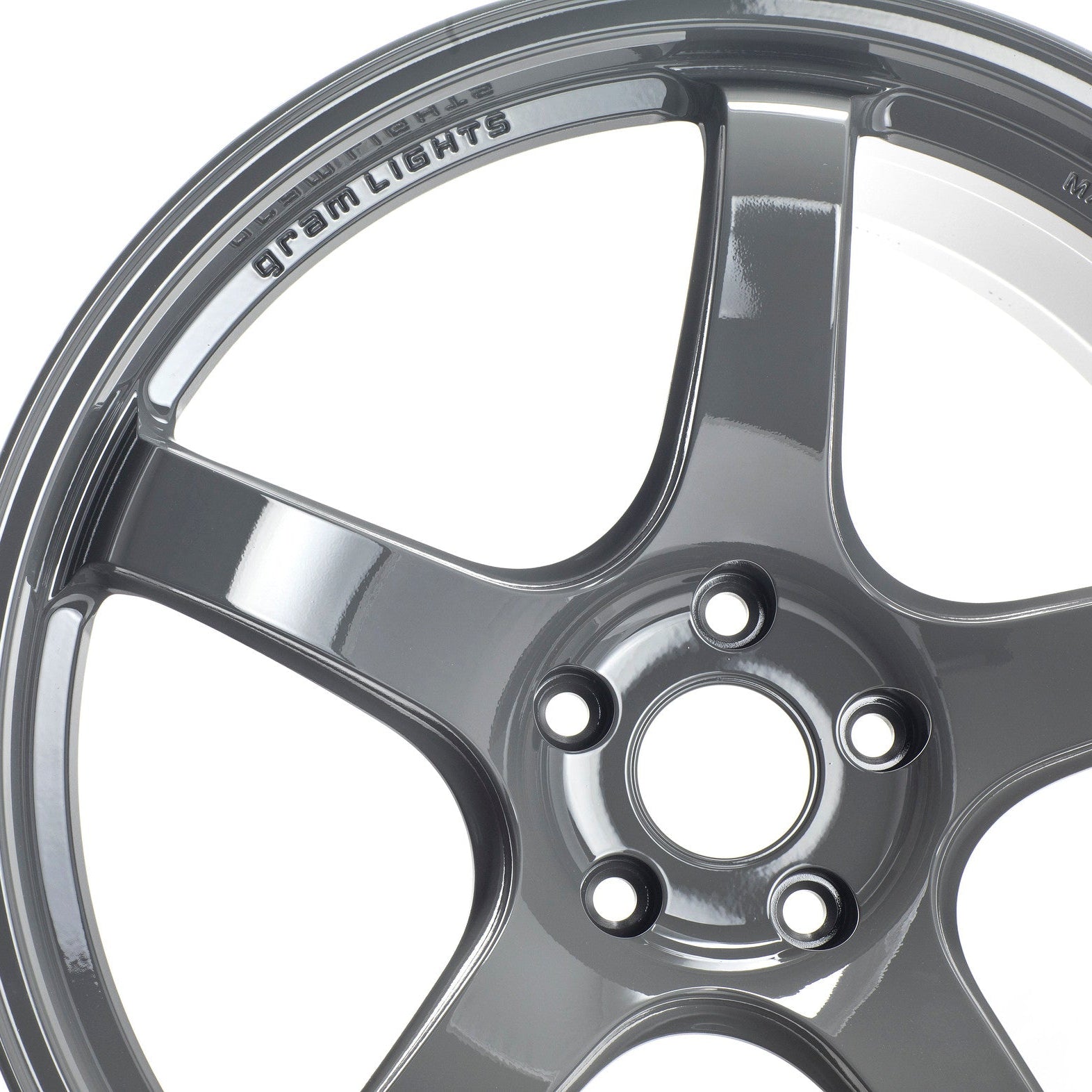 Rays Gram Lights 57CR - 18x9.5 / 5x114.3 / Offset +38 - Glossy Gray (AG) - T1 Motorsports