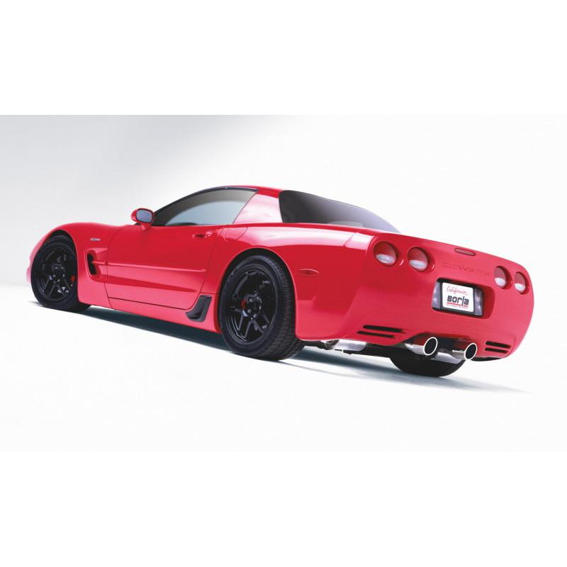 Borla 97-04 Chevrolet Corvette 5.7L 8cyl RWD Very Aggressive Catback Exhaust - Off-Road/Racing - T1 Motorsports