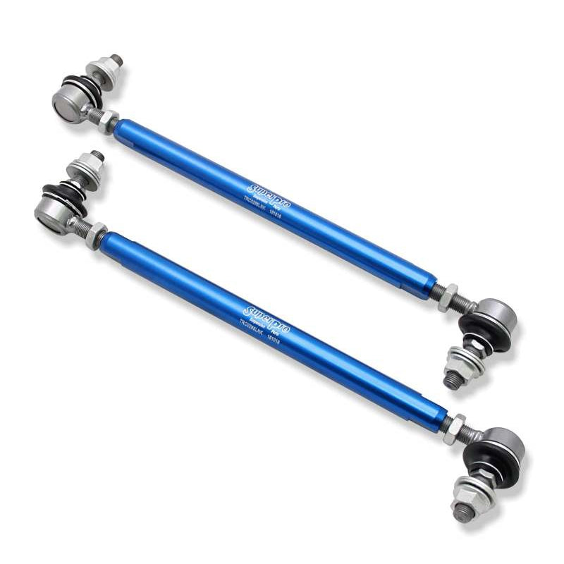 SuperPro 2006 Audi A3 Base Front HD Adjustable End Link Set - T1 Motorsports
