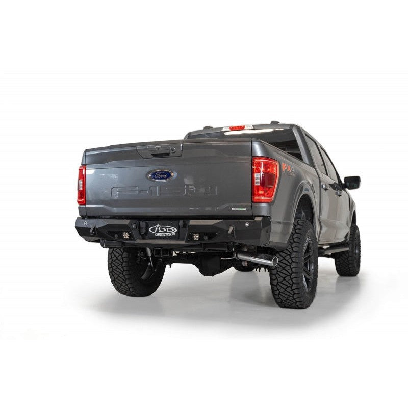 Addictive Desert Designs 2021 Ford F-150 Stealth Fighter Rear Bumper w/ Back up Sensors