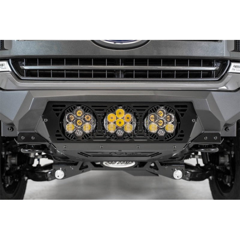 Addictive Desert Designs 18-20 Ford F-150 Bomber Front Bumper w/ 3 Baja Designs LP6 Mounts