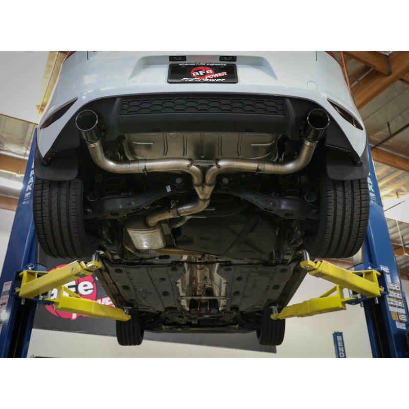 aFe MACHForce XP 3in-2.5in SS Exhaust Cat-Back 15-17 Volkswagen GTI (MKVII) L4-2.0L (t) - Black