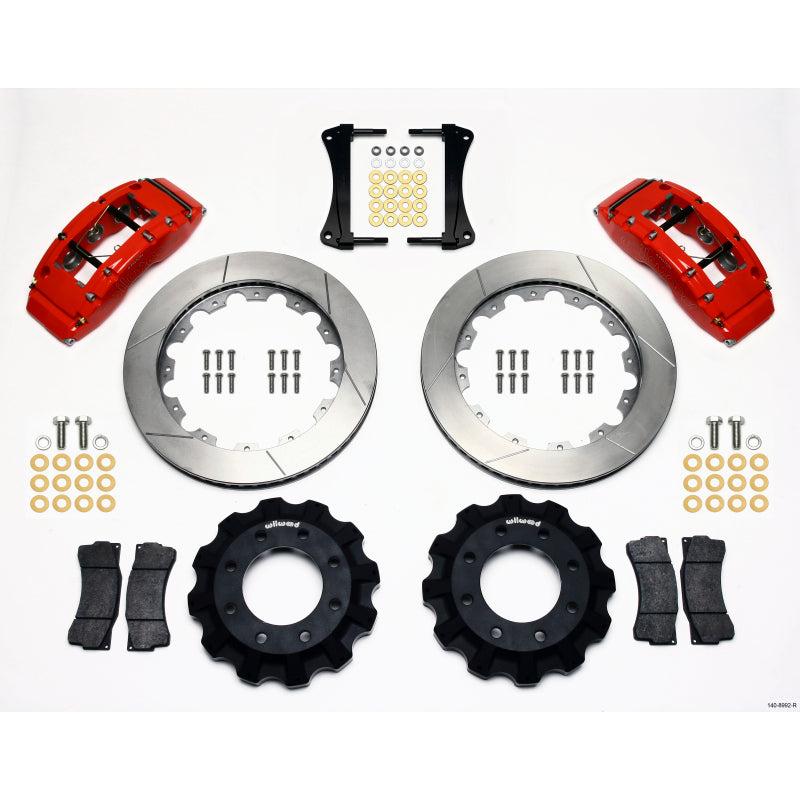 Wilwood TC6R Front Kit 16.00in Red 1999-2014 GM Truck/SUV 1500 - T1 Motorsports