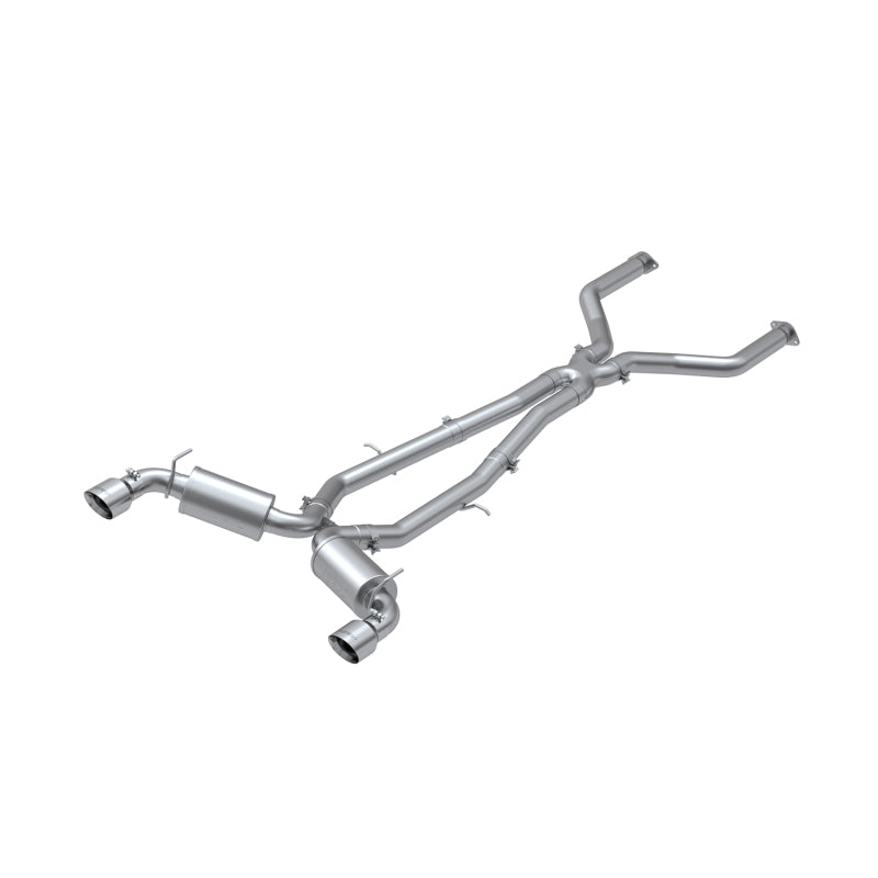 MBRP 17-19 Infiniti Q60 3.0L RWD/AWD Cat Back Dual Rear - T1 Motorsports