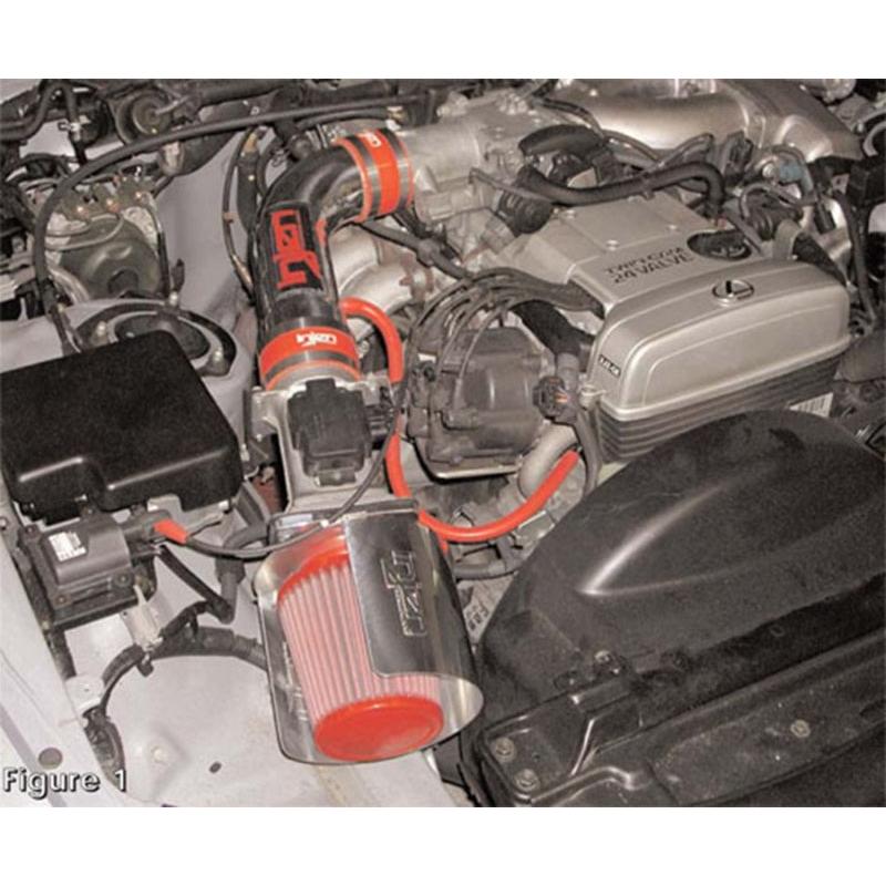 Injen 92-95 Toyota Supra V6 3.0L Black IS Short Ram Cold Air Intake - T1 Motorsports