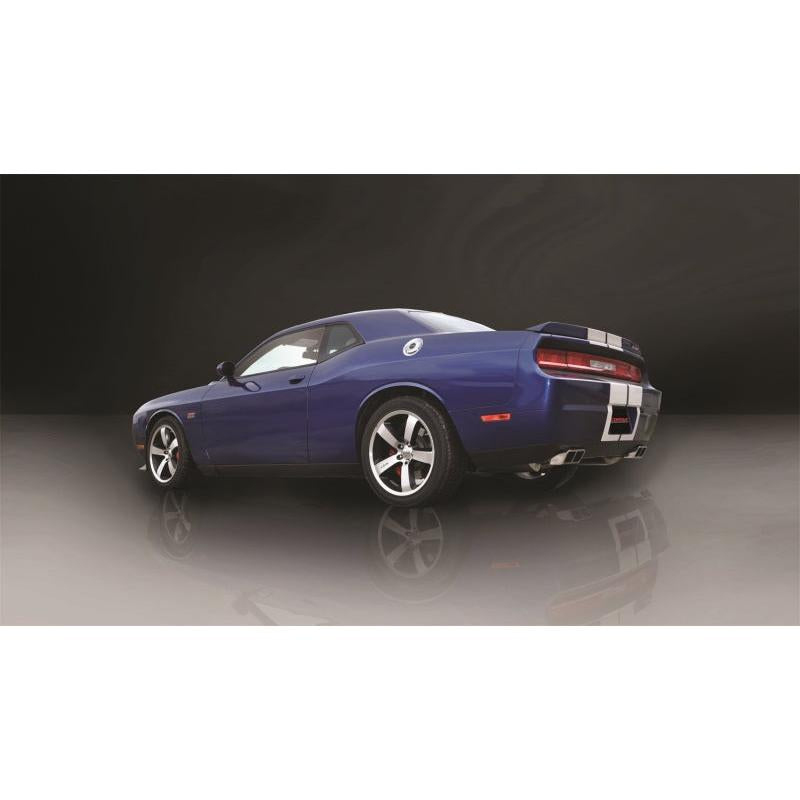 Corsa Xtreme Cat-Back Exhaust w/ Polished Exhaust - 2011-2013 Dodge Challenger SRT-8 6.4L V8 Auto
