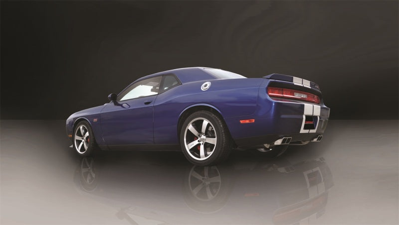 Corsa Xtreme Cat-Back Exhaust w/ Polished Exhaust - 2011-2013 Dodge Challenger SRT-8 6.4L V8 Auto