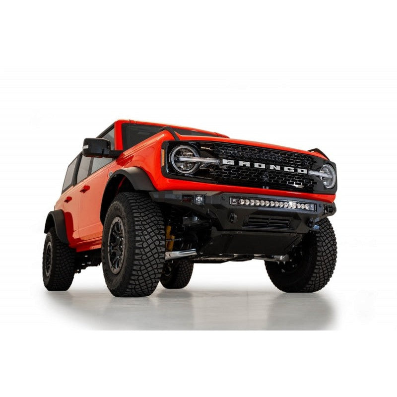 Addictive Desert Designs 2021+ Ford Bronco Stealth Fighter Front Bumper Skid Plate Kit - T1 Motorsports