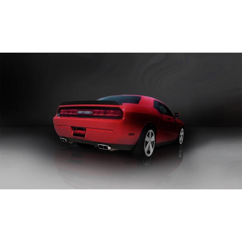 Corsa Xtreme Cat-Back Exhaust w/ Polished Tips - 2009-2010 Dodge Challenger R/T 5.7L V8 Auto