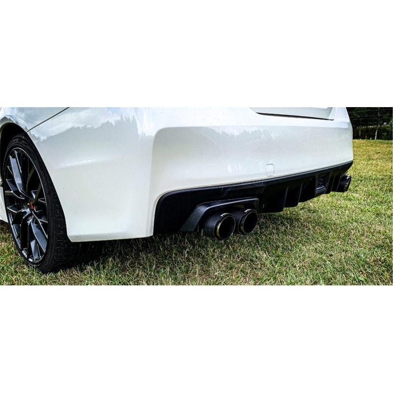 MBRP 15-19 Subaru WRX 2.0L/STI 2.5L 3in Dual Split Rear Exit w/ 3.5in Tips - T304 (Street Version) - T1 Motorsports