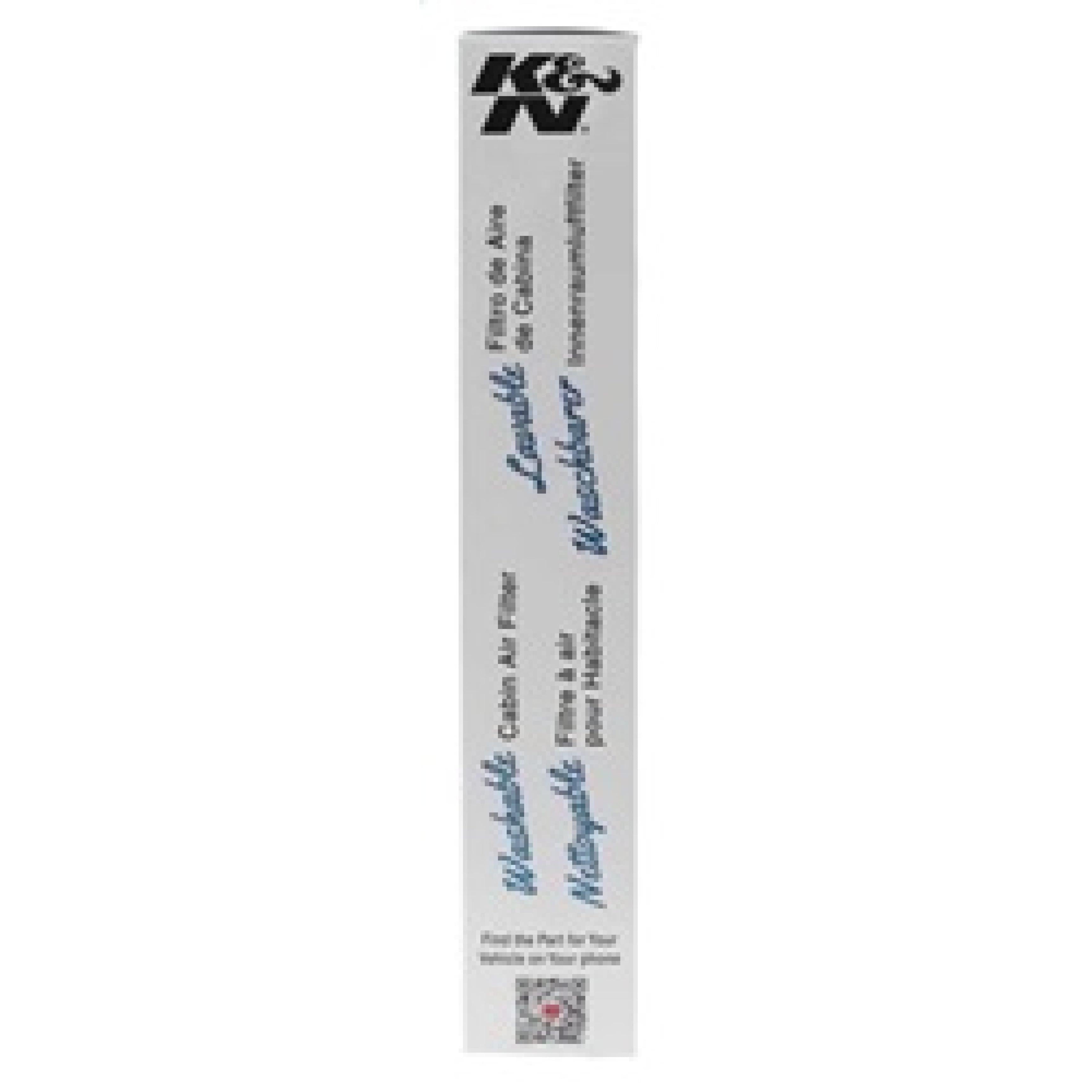 K&N BMW X1 L4-2.0L F/I Cabin Air Filter (2 Per Box)