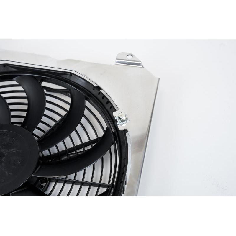 CSF 92-00 Honda Civic All-Aluminum Fan Shroud w/12in SPAL Fan - T1 Motorsports