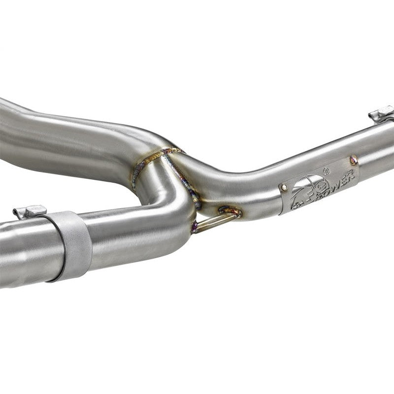 aFe Takeda 3in SS Exhaust Cat-Back 15-16 Subaru WRX/STI 2.0L/2.5L Polished Tips