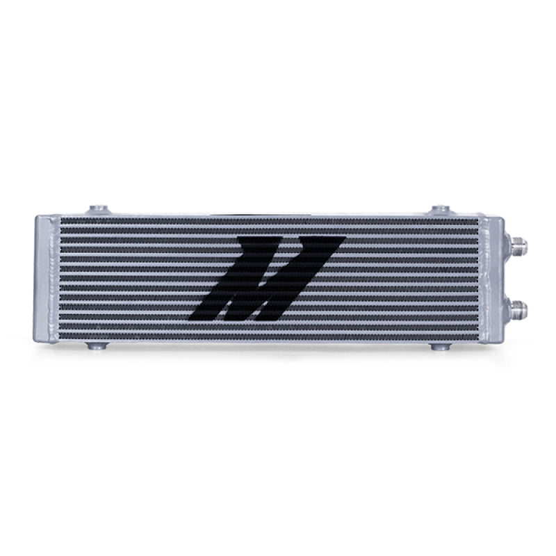 Mishimoto Universal Large Bar and Plate Dual Pass Silver Oil Cooler - T1 Motorsports