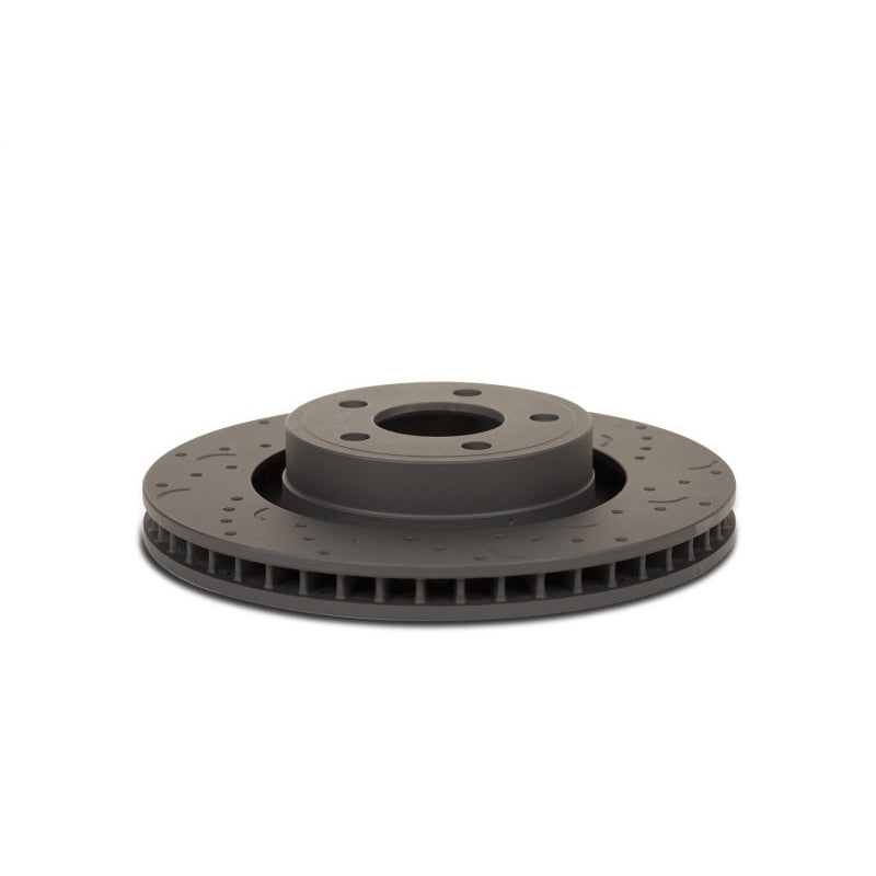 Hawk Talon 2002 Ford Explorer 4 Door Drilled and Slotted Front Brake Rotor Set - T1 Motorsports