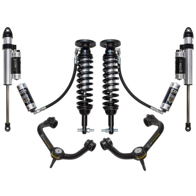 ICON 2015+ Ford F-150 2WD 1.75-3in Stage 5 Suspension System w/Tubular Uca - T1 Motorsports