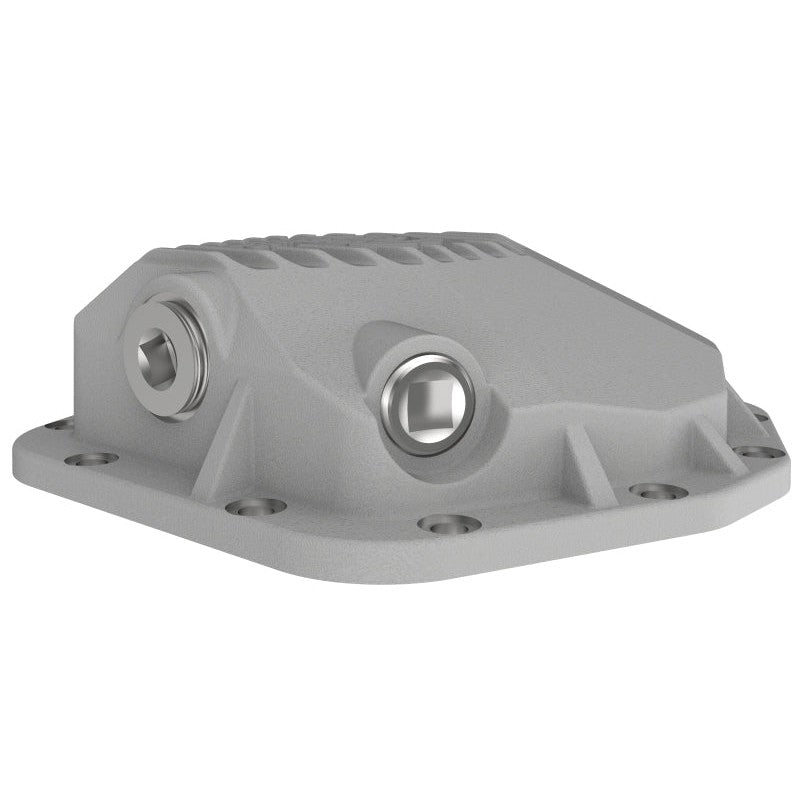 aFe Power Street Series Rear Differential Cover Raw w/Machined Fins 18-21 Jeep Wrangler JL Dana M200