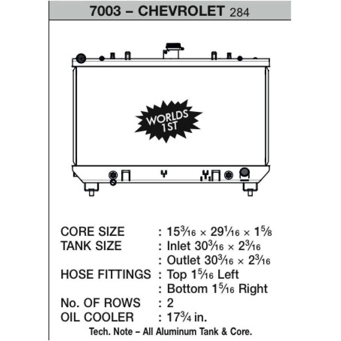 CSF 10-12 Chevrolet Camaro V8 Radiator - T1 Motorsports
