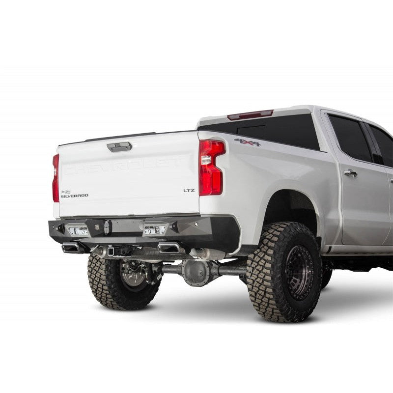 Addictive Desert Designs 19-20 GM 1500 Stealth Fighter Rr Bumper w/ Backup Sensor Cutouts