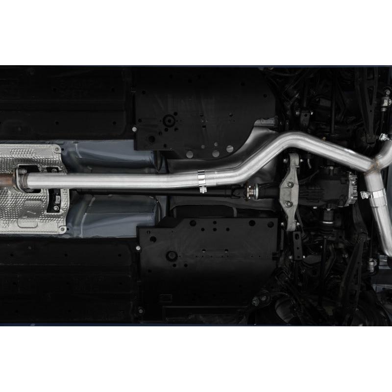 MBRP 2022+ Subaru WRX 3in Cat-Back Dual Split Rear Quad Carbon Fiber Tips Street Profile Exhaust - T1 Motorsports
