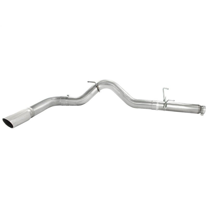 aFe MACHForce XP 5in DPF-Back 409SS Exhaust Dodge Diesel Trucks 07.5-12 L6-6.7L (td) Polished Tip