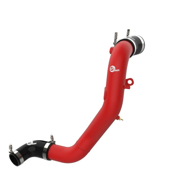 aFe Kia Stinger 18-22 V6-3.3L (tt) BladeRunner Cold Charge Pipe- Red
