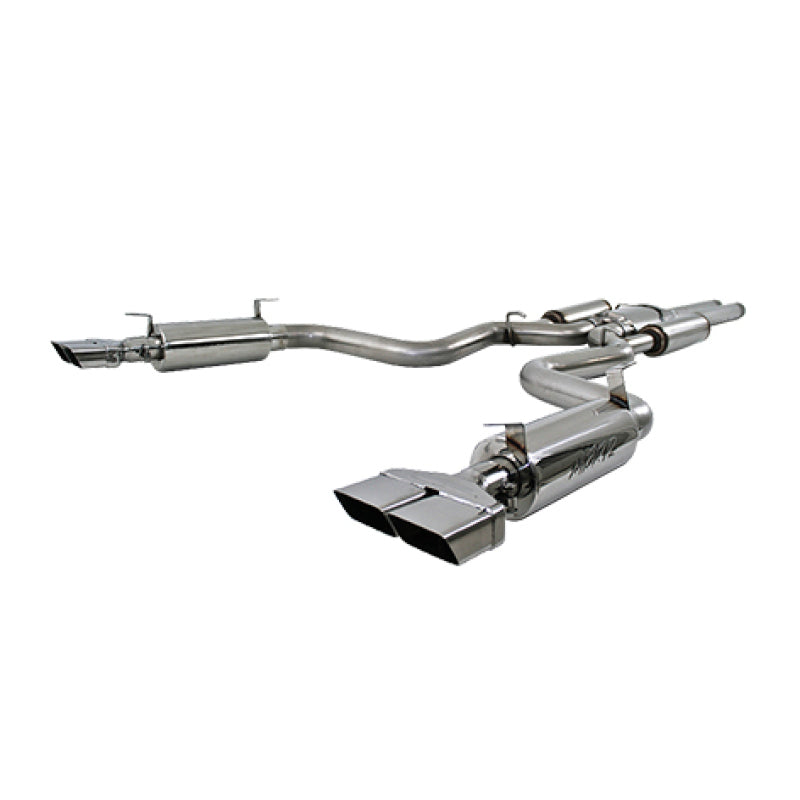 MBRP 08-11 Dodge Challenger SRT8 6.1L Hemi T304 Cat Back Dual Split Rear - T1 Motorsports