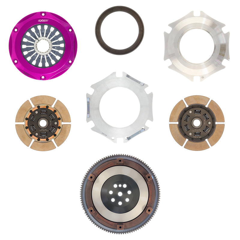 Exedy 1996-1996 Mitsubishi Lancer Evolution IV L4 Hyper Twin Cerametallic Clutch Sprung Center Disc - T1 Motorsports