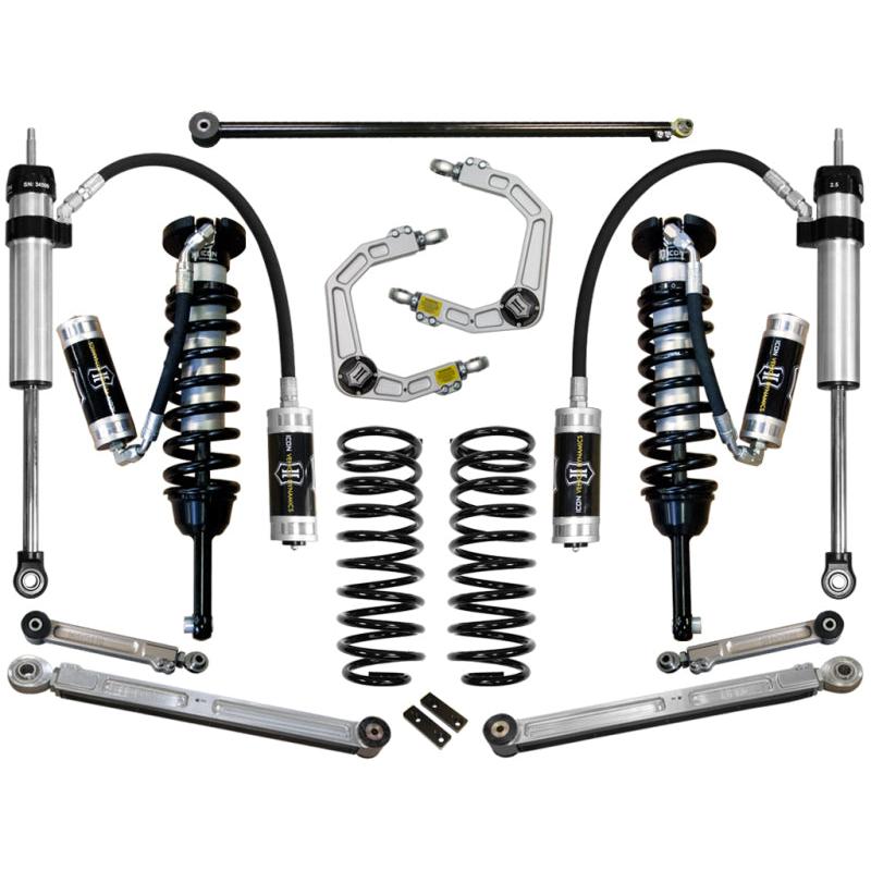 ICON 2010+ Toyota FJ/4Runner 0-3.5in Stage 6 Suspension System w/Billet Uca - T1 Motorsports