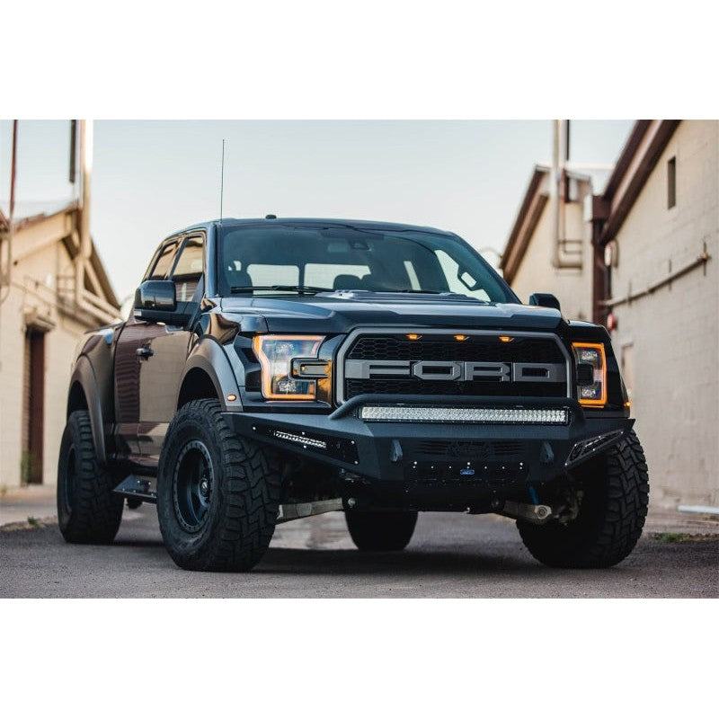 Addictive Desert Designs 17-18 Ford F-150 Raptor HoneyBadger Front Bumper