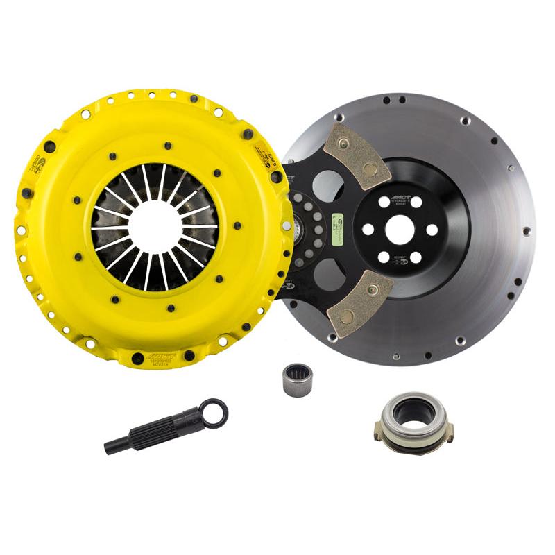 ACT 07-13 Mazda Mazdaspeed3 XT/Race Rigid 4 Pad Clutch Kit w/Streetlite Flywheel - T1 Motorsports