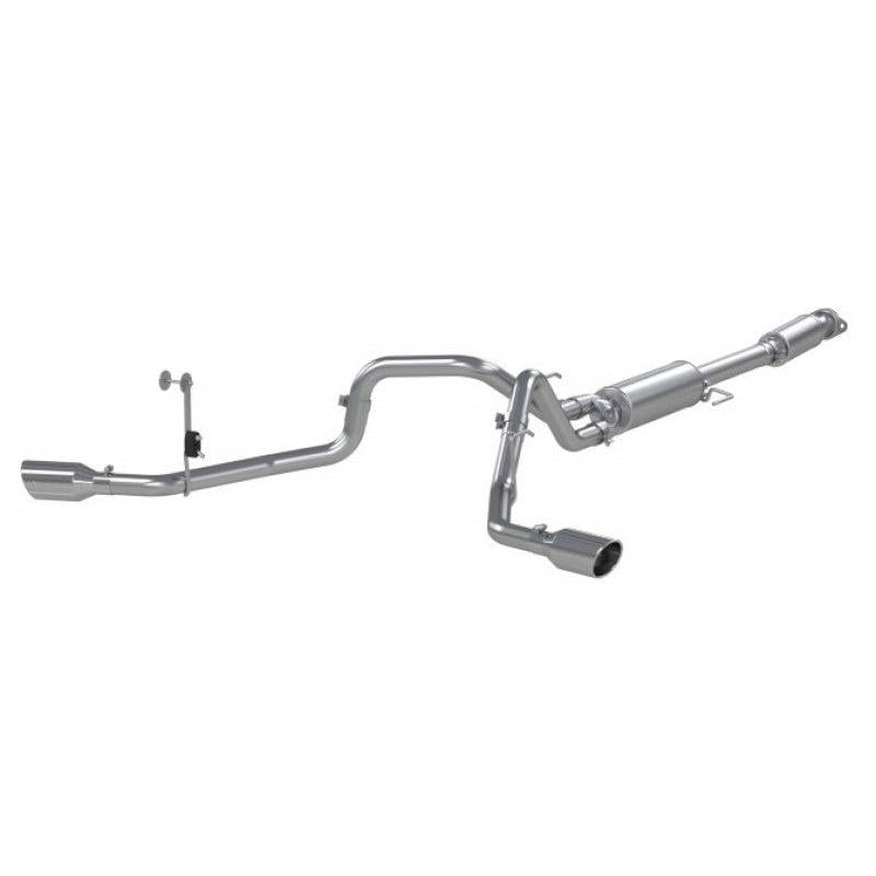 MBRP 2021+ Ford F150 2.7L/3.5L/5.0L 3in Aluminized Steel Cat-Back 2.5in Dual Split Side Exhaust - T1 Motorsports