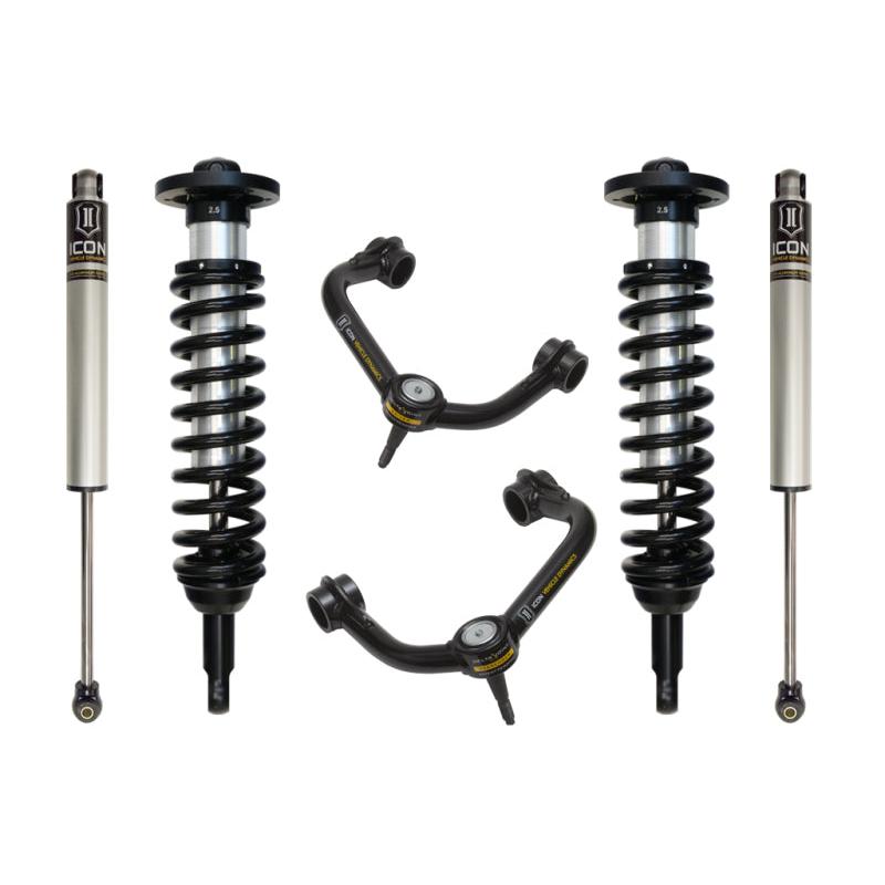 ICON 09-13 Ford F-150 4WD 0-2.63in Stage 2 Suspension System w/Tubular Uca - T1 Motorsports